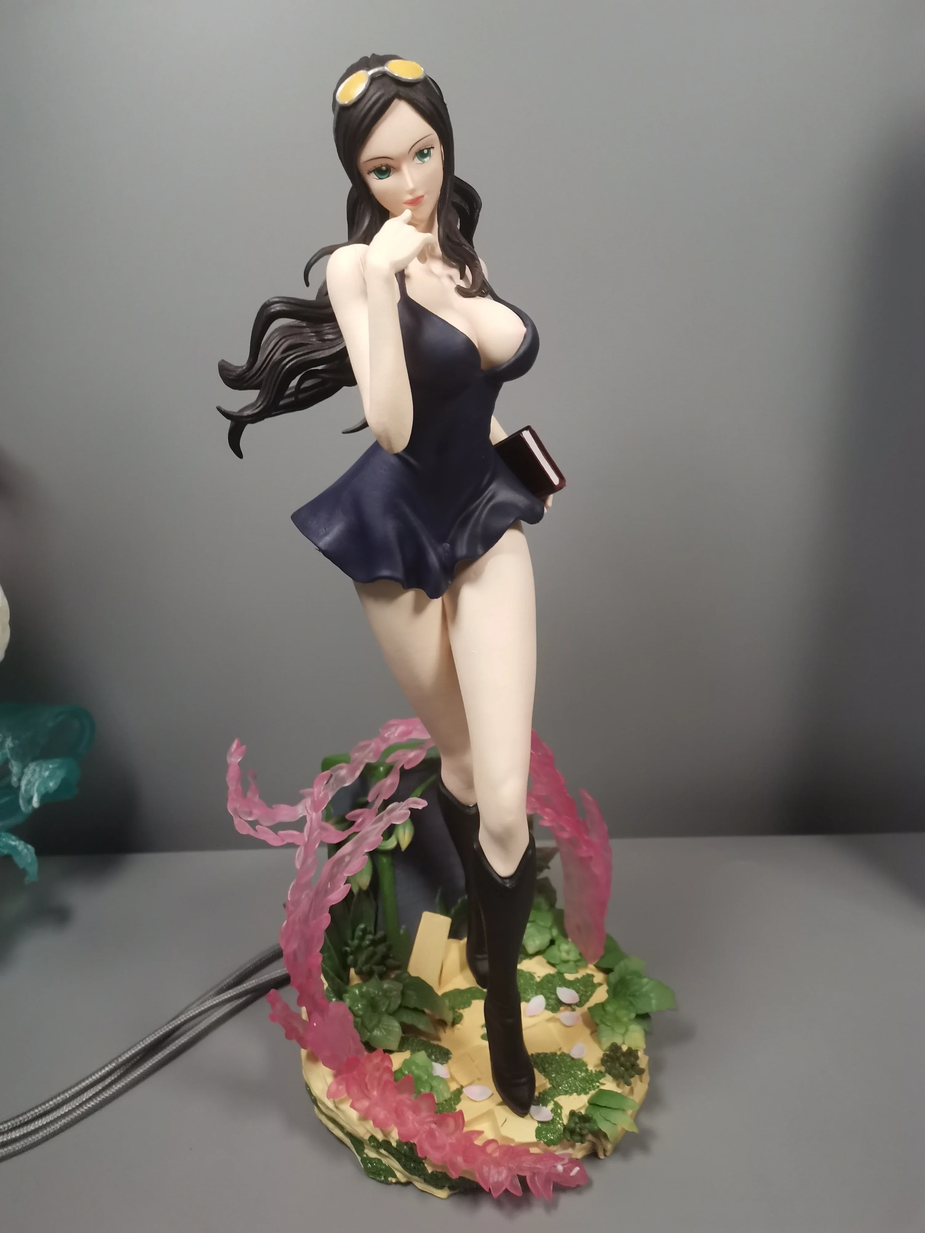 36cm One Piece Anime Figure Nico Robin Miss Allsunday Figurine Action Figure Pvc Gk Collection Statue Model Ornament Toys Gift