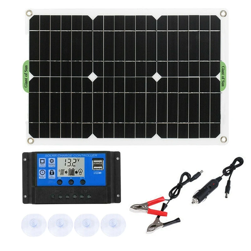 

180W Solar Panel Kit 12V Battery Charger with 100A Controller for Caravan Boat RV