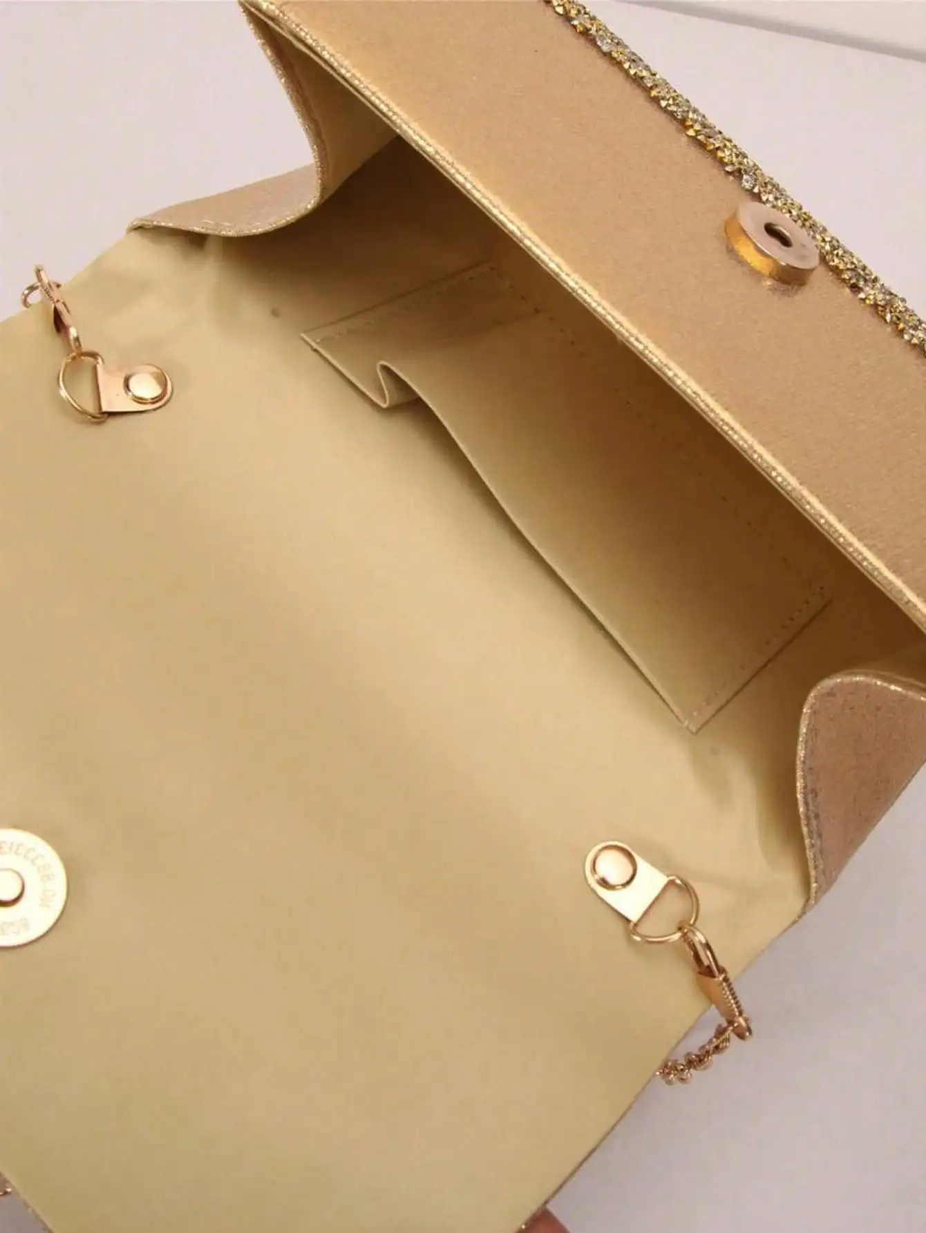 حقيبة يد ديكور من حجر الراين اللامع: حقيبة سهرة أنيقة ورائعة، مثالية للحفلات/الزفاف/الحفلة الراقصة والهدايا النسائية