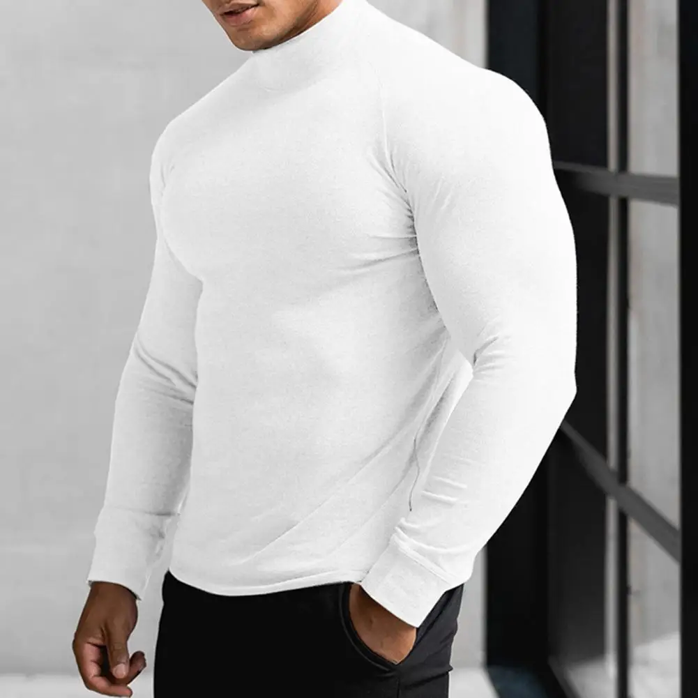 Quick dry langarm Shirt Männer Gym Fitness T-shirt Männlich Rennen Sport Bodybuilding Dünne T Tops Frühling Neue Workout Kleidung