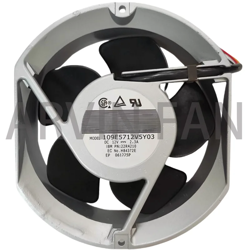 

109E5712V5Y03 12 В 2,3 А Инверторный вентилятор с высоким объемом воздуха Вентилятор охлаждения