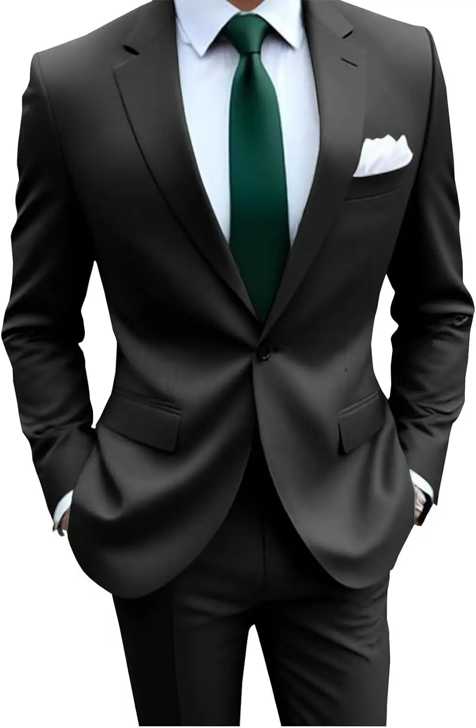 

Мужские костюмы из 2-х частей, приталенного кроя, для повседневной носки, деловых встреч, свадеб и выпускных вечеров