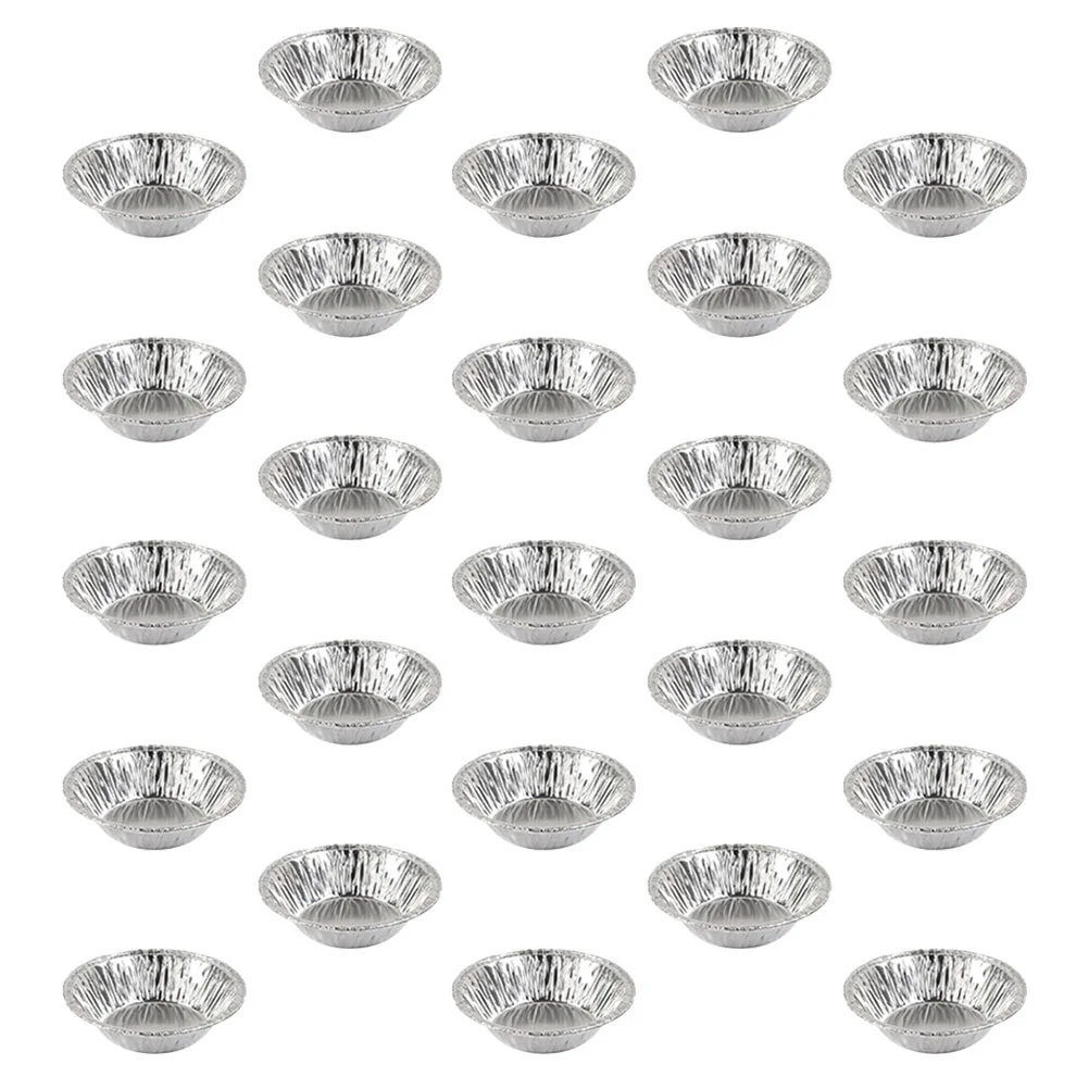 

400 Pcs Egg Tart Mold Pudding Cups Cake Molds Baking Foil Cupcake Liners Disposal Tools Holder Muffin Supplies