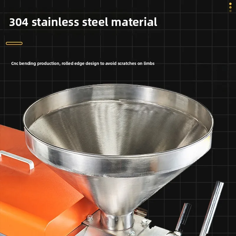 

Fully Automatic Red Small Large Commercial Oil Press Machine For Rapeseed Flaxseed Peanut