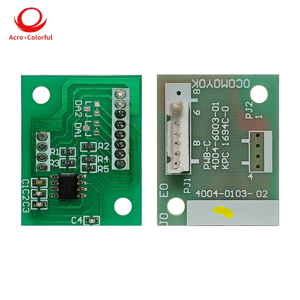 DR-711 Compatible DR-711K DR-711C DR-711M DR-711Y Drum Unirt Chip DR711 for konica Minolta Bizhub C654 754 Image Cartridge Chip