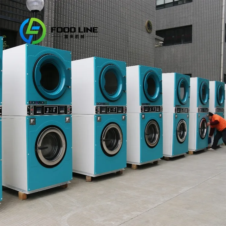 

Cheap Price Laundromat Washing Machine And Dryer Coin/card Operated Washing Machine For Laundry Shop Customize