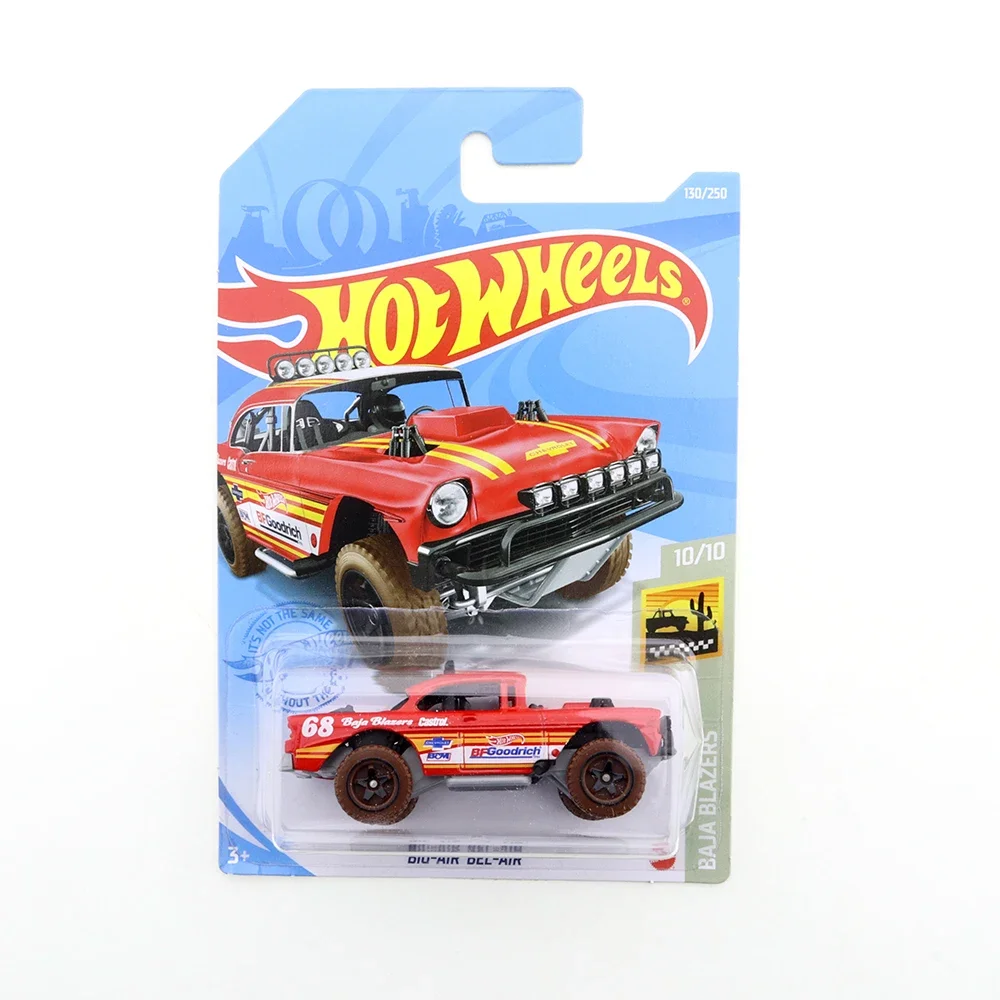 2020-179 2021-130 2022-112 Original Hot Wheels Mini Alloy Coupe BIG-AIR BEL-AIR 1/64 Metal Diecast Model Car Kids Toys Gift