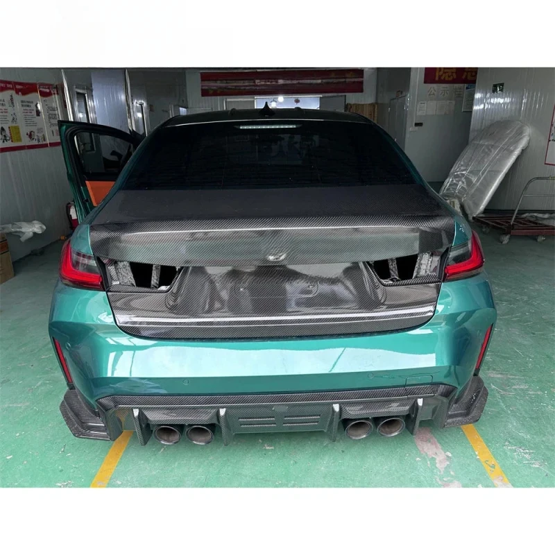 

Double-Sided Dry Carbon Fiber Rear Trunk Lid Exterior Body Parts For M3 G20 G80 G28