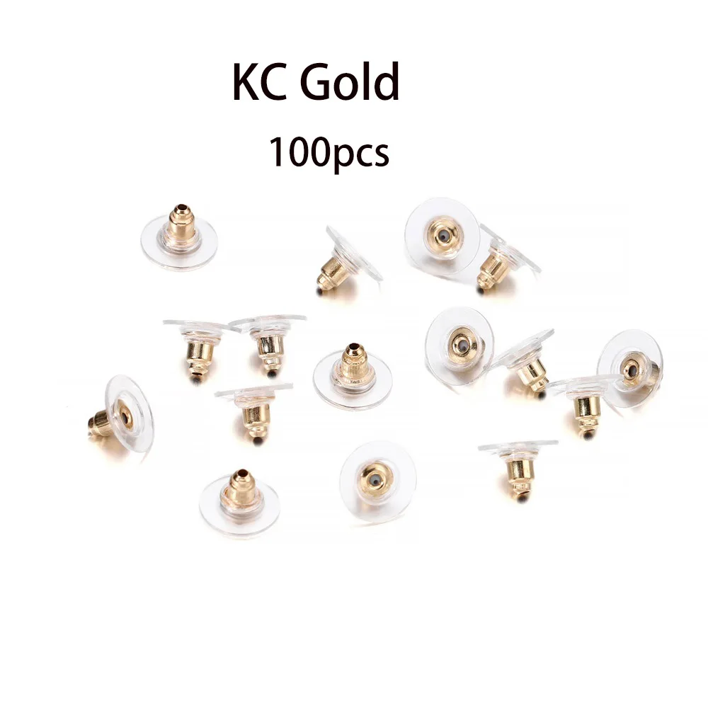 100/300 Stks/partij Hypoallergene Oorbelhaak Kit Mixkleur Oordraden Vishaken Open Springringen Oordopjes Voor Diy Sieraden Maken