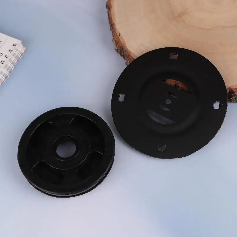 15mm Aluminum Trimmer Head Through Hole Fit String Trimmer Replacement Head Wire Rope Weed Head Accessories