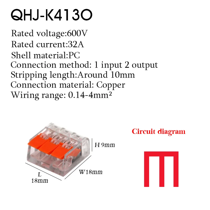 75Pcs Box Electrical Lever Wire Connectors 2 Pin 3 Pin 5 Pin Electric Cable Clamp Mini Quick Wire Terminal Push-in Connector