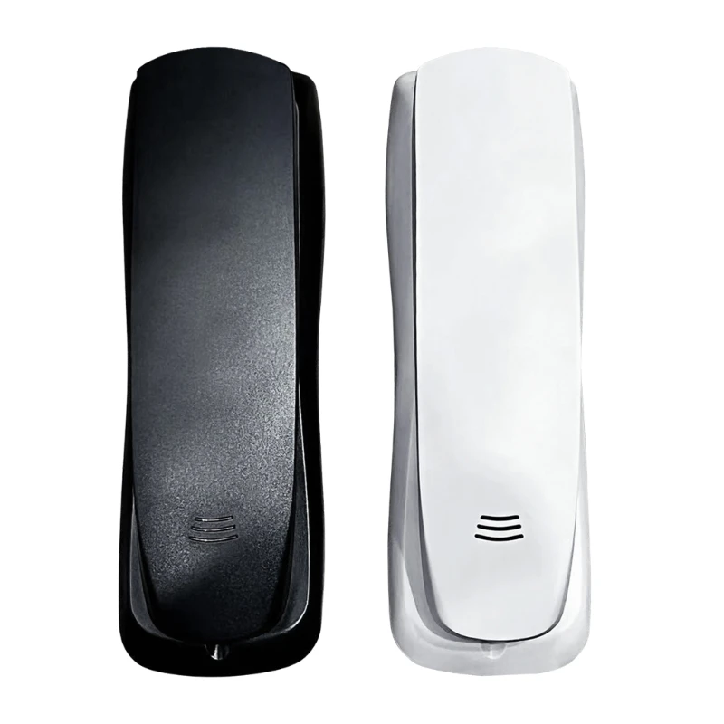 

Landline Telephone Corded Phone Wall Mountable Telephone Mini Size Landline Dropship