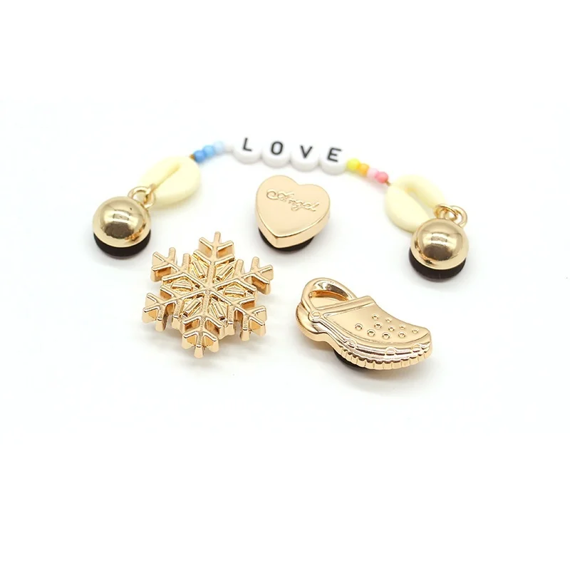 Shoe metal charms High Quality  Fashion Shoe Accessories Fashion Decorations for Cross Shoes