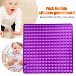 ZK30 Dropshipping Push Bubble Board Game 300mm Antistress Big Size Sensory Table Games Gifts Children Fun Pressure Reduction