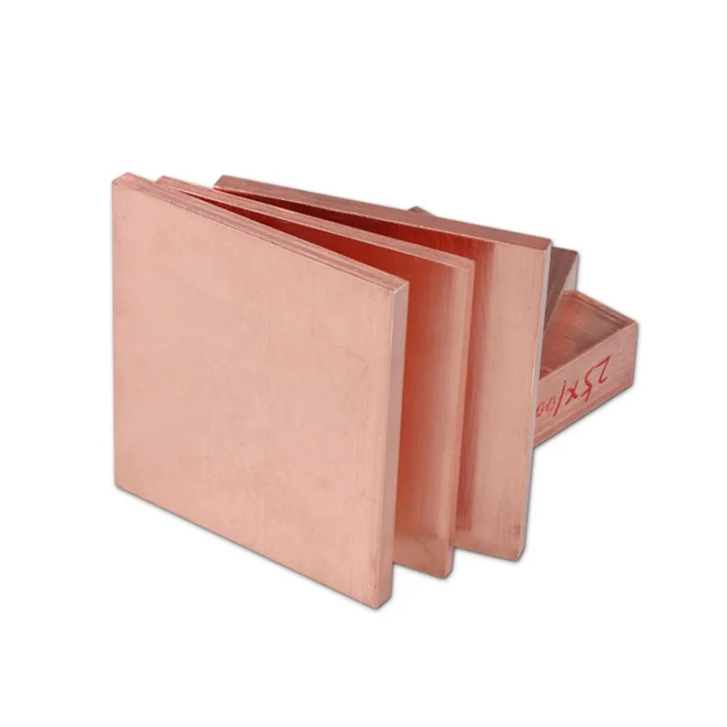 99.9% T2 Pure Copper Sheet Cu Metal Plate Foil Plate Copper Sheet Red Copper Plates Thick 0.3mm~6mm 10x10mm~200x200mm