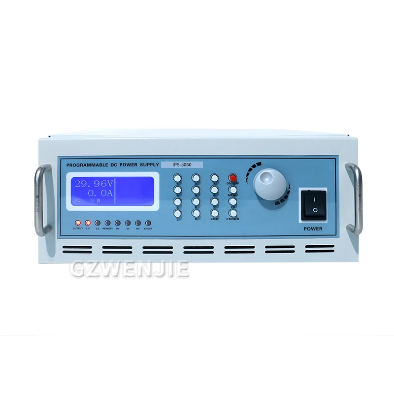 

Programmable DC Power Supply IPS5060 Laboratory Maintenance Workbench 50V 60A Voltage Current Regulator AC 220V 3KW