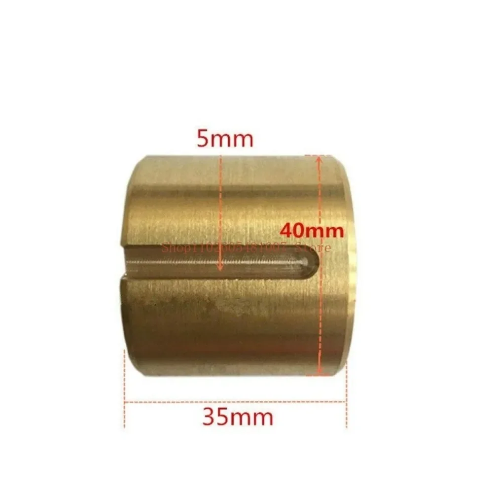 2Pcs NEW Milling Machine Brass Cross Feed Copper Nut CNC X Axis Vertical Mill High Quality