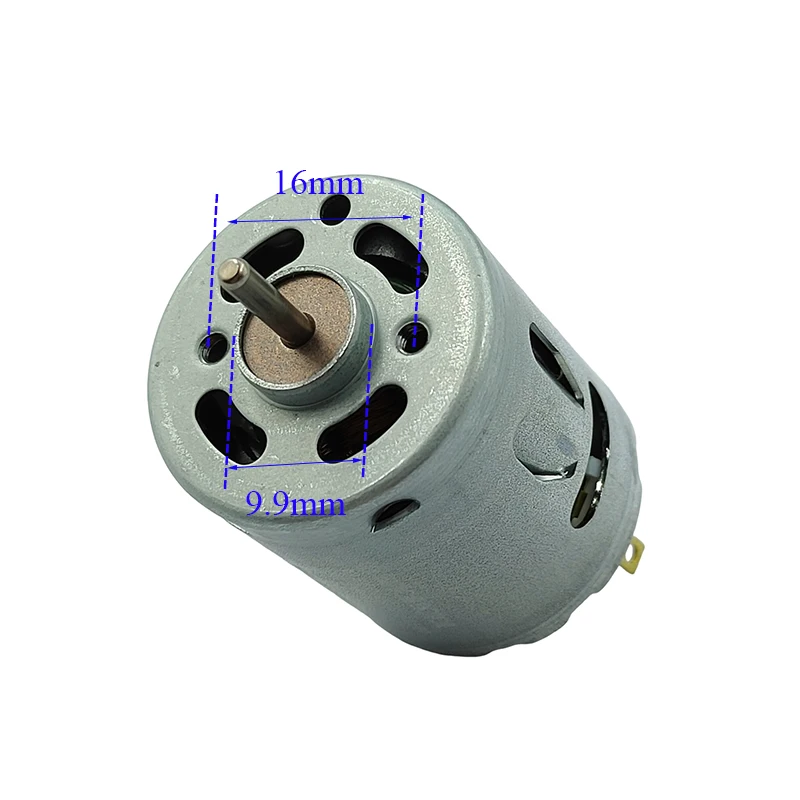 

MABUCHI RS-365SV-1418 Micro 365 Electric Motor 24V DC 10500RPM High-Speed Carbon Brush Mini 28mm DIY Hair Dryer Motor