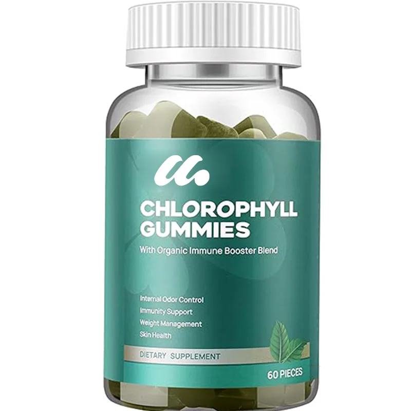 

Chlorophyll gummies, Spirulina microalgae sugar free herbal supplements, women's vitamin gummies, vegetarian non GMO