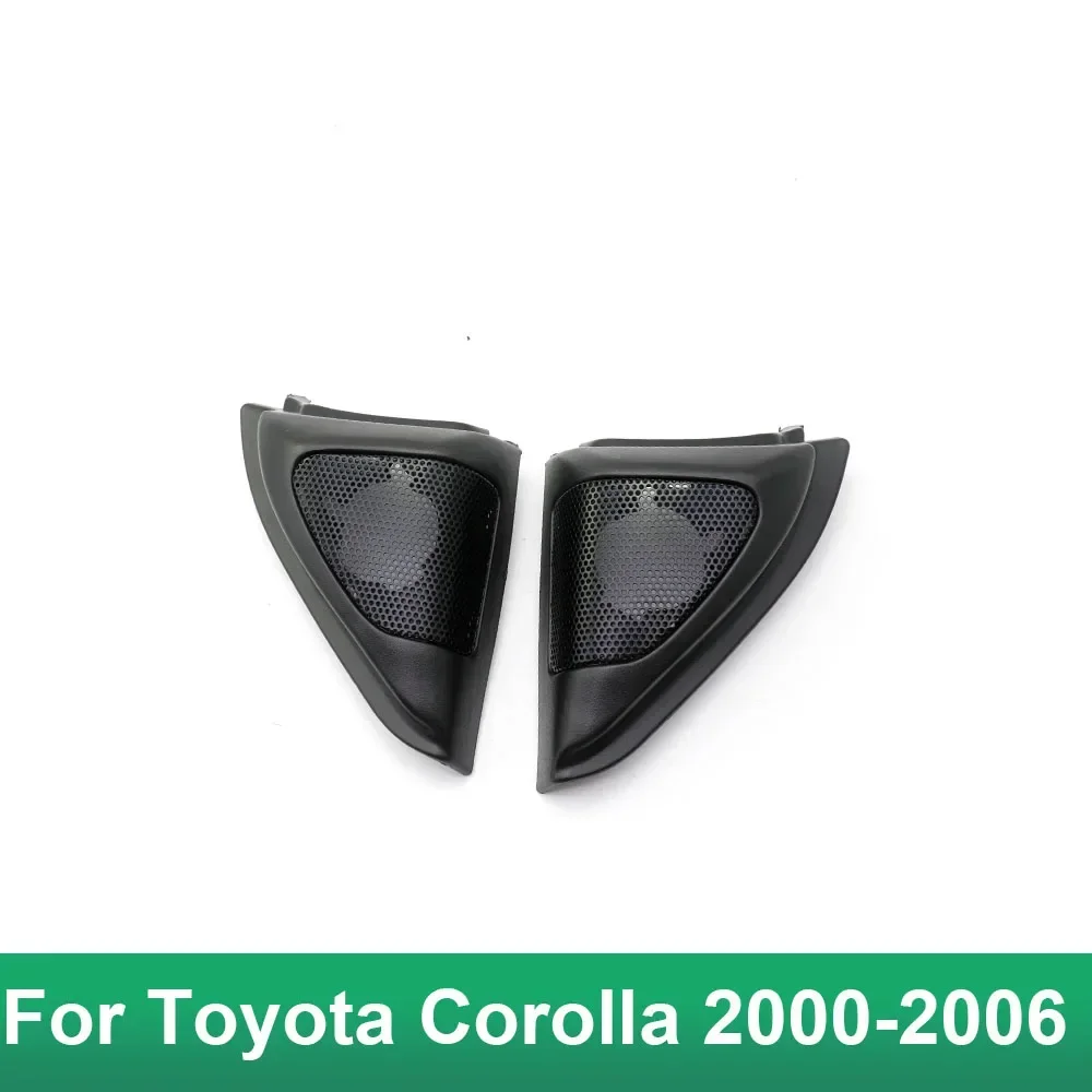 

2PCS For Toyota Corolla 2000-2006 Car Tweeter Refitting Audio Door Angle Gum Speaker Cover Boxes Mounts