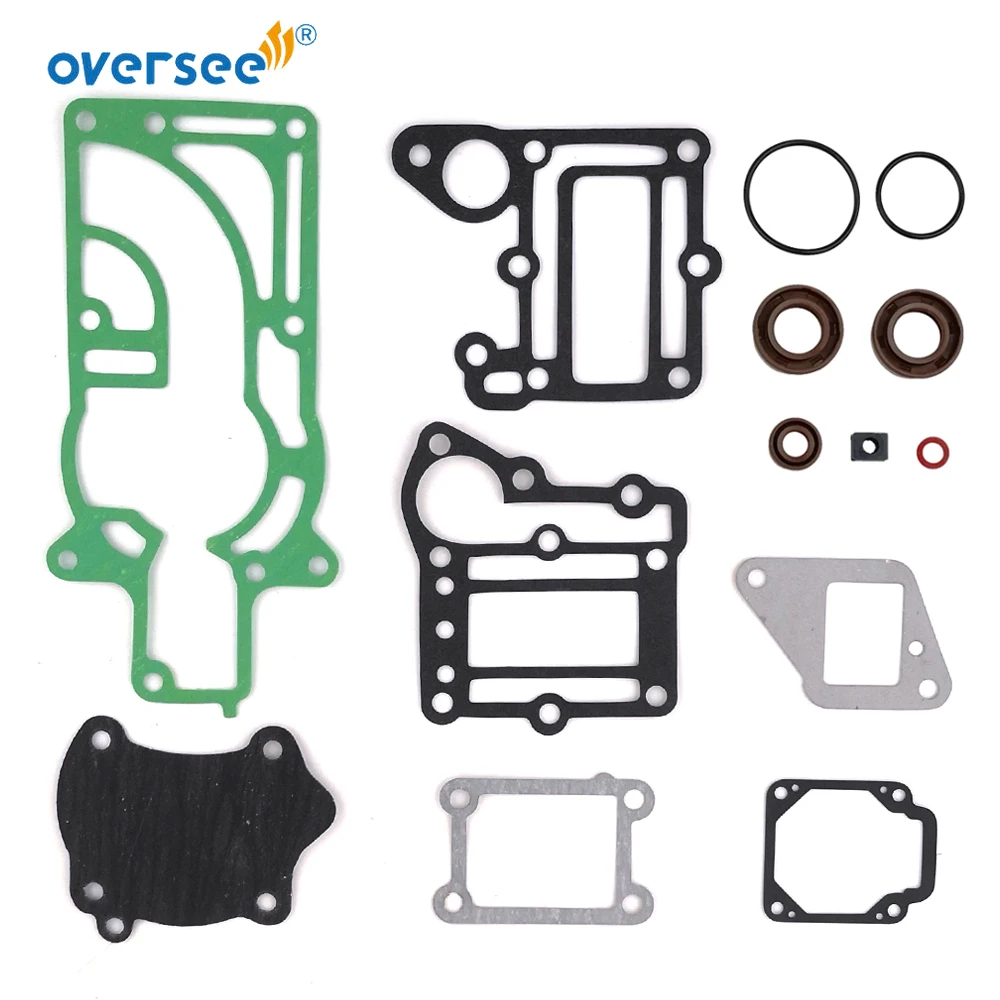 Kit de juntas de cabezal de alimentación, Motor fueraborda 6E0-W0001 para YAMAHA / MERCURY-MARINER 4HP 6E0 4AC 6E0-W0001-A4