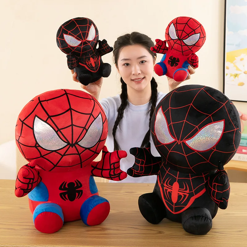25Cm The Avengers Spider Man Pp Cotton Plush Toy Pillow Boy Accompanies Sleeping Bed Decoration Doll Sofa Toys Birthday Gift