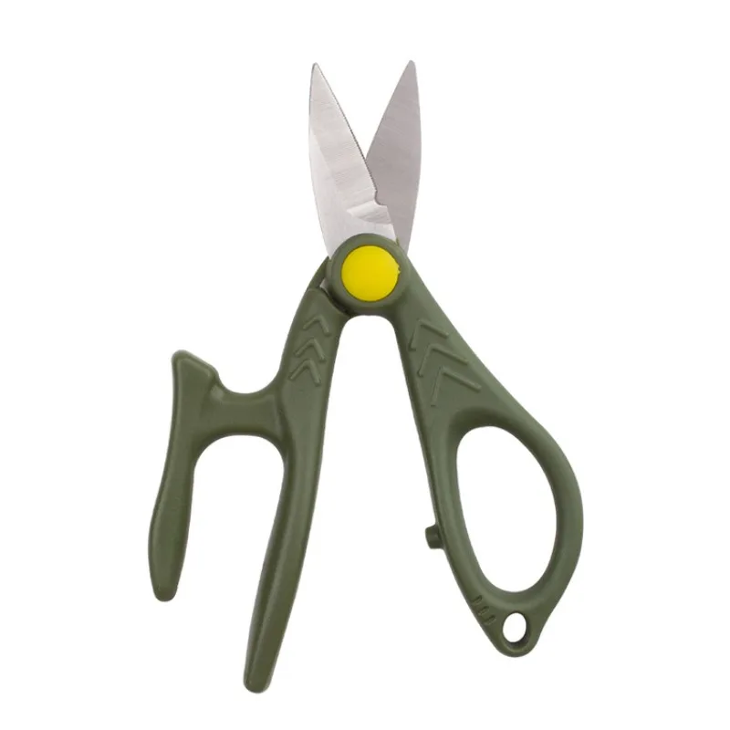 Dobeli Stainless Steel Mini Luminous Fishing Plier Line Cutter Scissors PP Handle Outdoor Fishing Tackle Pesca Accessories