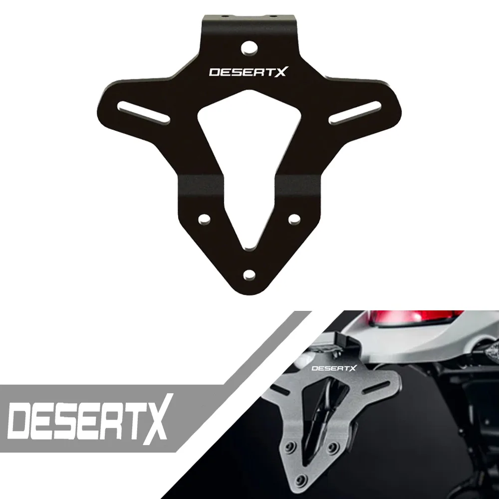 

Motorcycle Accessories CNC Aluminium For Ducati DesertX 2022-2023 License Plate Bracket Holder DESERT X desert x 2022 2023 New