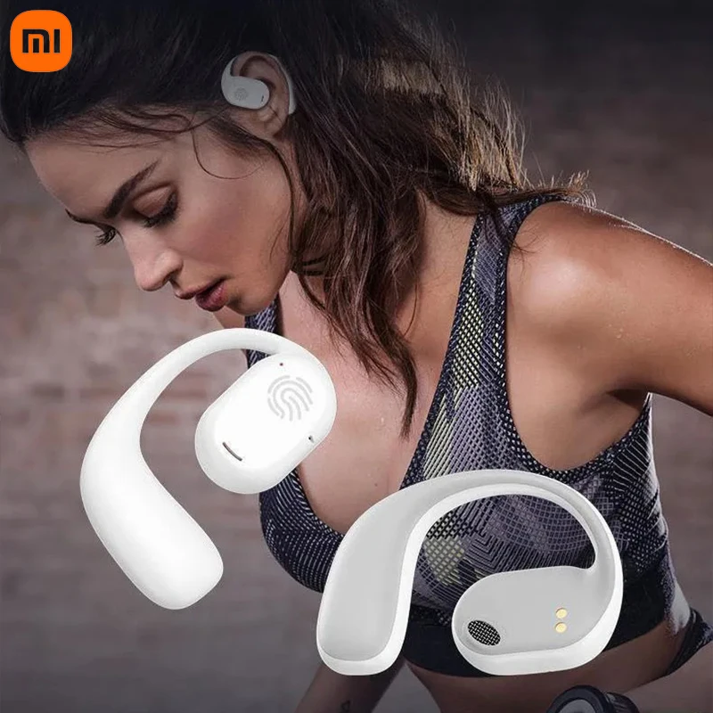 Спортивные наушники Xiaomi с костной проводимостью, беспроводные наушники Bluetooth 5,3, Hi-Fi 9D стерео водонепроницаемые TWS наушники с сенсорным управлением и шумоподавлением