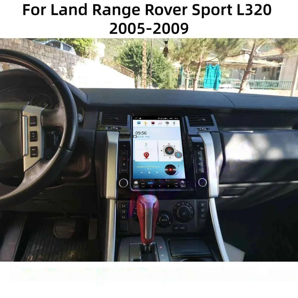 

12,1-дюймовый сенсорный экран Android 14 для Land Range Rover Sport L320 2005-2009, автомобильная стереосистема, авторадио, мультимедийный 4G carplay Unit