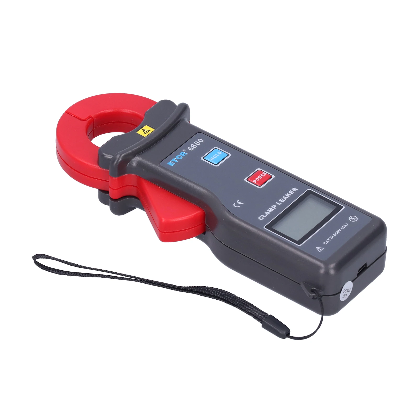 Current Tester Digital Clamp Meter ETCR‑6600 AC 0mA‑600A Leakage Current Clamp Meter with USB Communication Current Tester