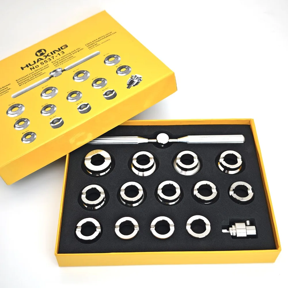 5537-13 Alloy Watch Case Back Opener DIe Waterproof Grooved Cover Suitable for Rolex Watches Remover Tool 18.5mm-36.5mm 5539 image 6