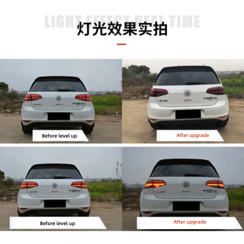 

Car taillights for Volkswagen Golf 7 Upgrade 7.5 Taillights 2013-2021 New upgraded LED style