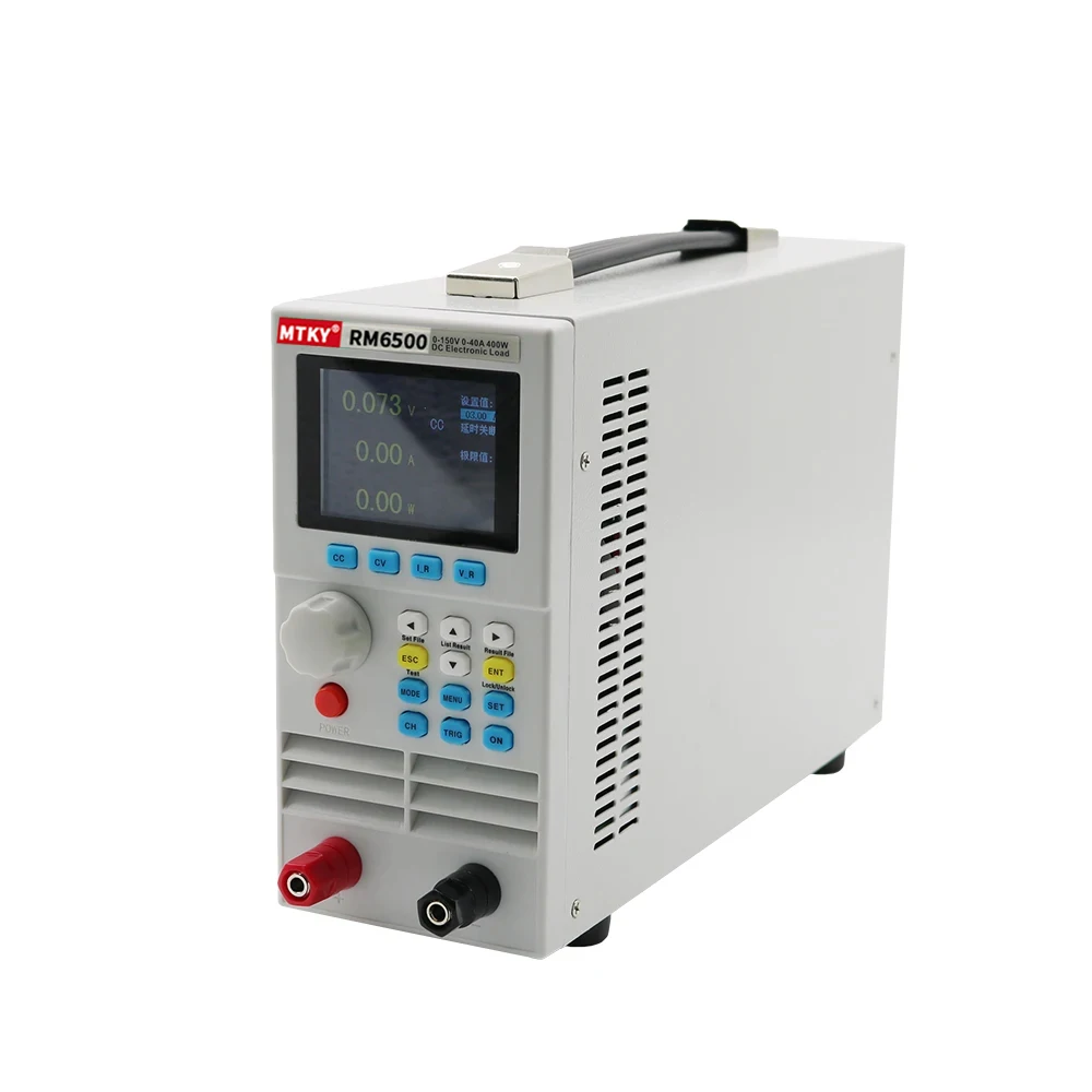 RS232 Programmable Adjustable battery load tester Battery capacity tester 400W  Single Dual Channnel DC electronic load