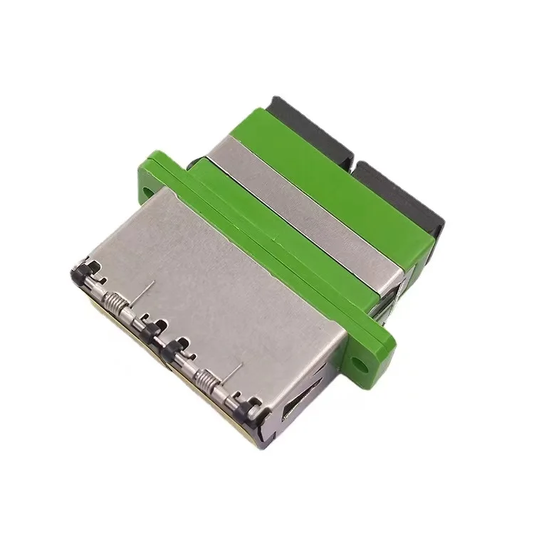 500 шт. SC дуплекс адаптер с затвором металла ftth sc DX муфта SC APC UPC OM3 OM4 OM5 волоконно-оптический разъем Избегайте лазерного ELINK