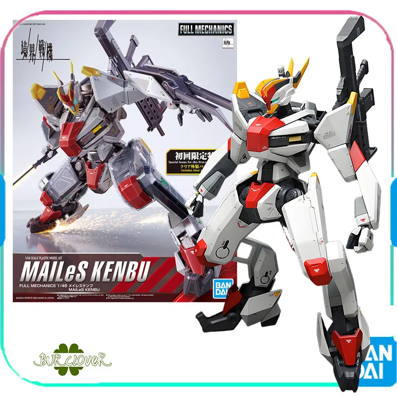 

Оригинальная серия BANDAI GUNDAM HG 1/100 FM, НОРМАЛЬНАЯ ВЕРСИЯ 06, MAILES KENBU, аниме-фигурка, сборная модель игрушки