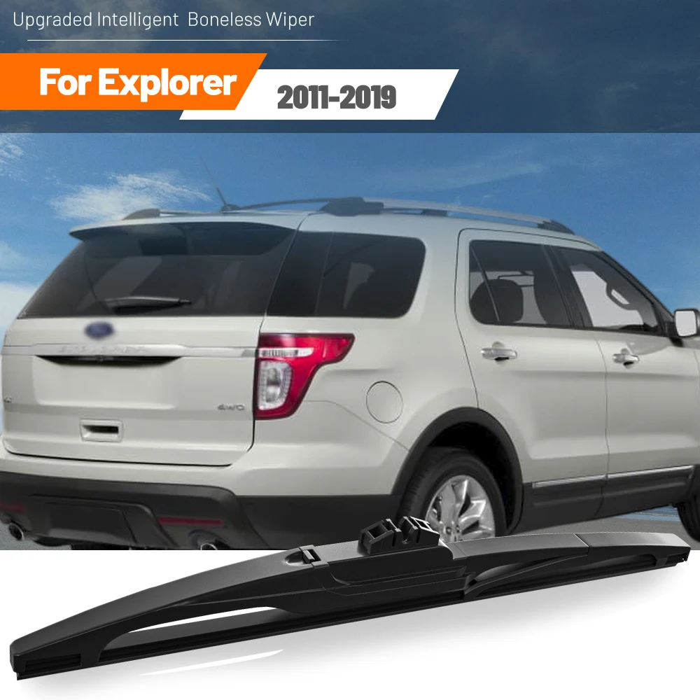 11 "Parabrezza Posteriore Parabrezza Rondella Spazzola Tergicristallo Per Ford Explorer U502 MK5 2011-2019 2014 2015 2016 2017 2018 Accessori Auto