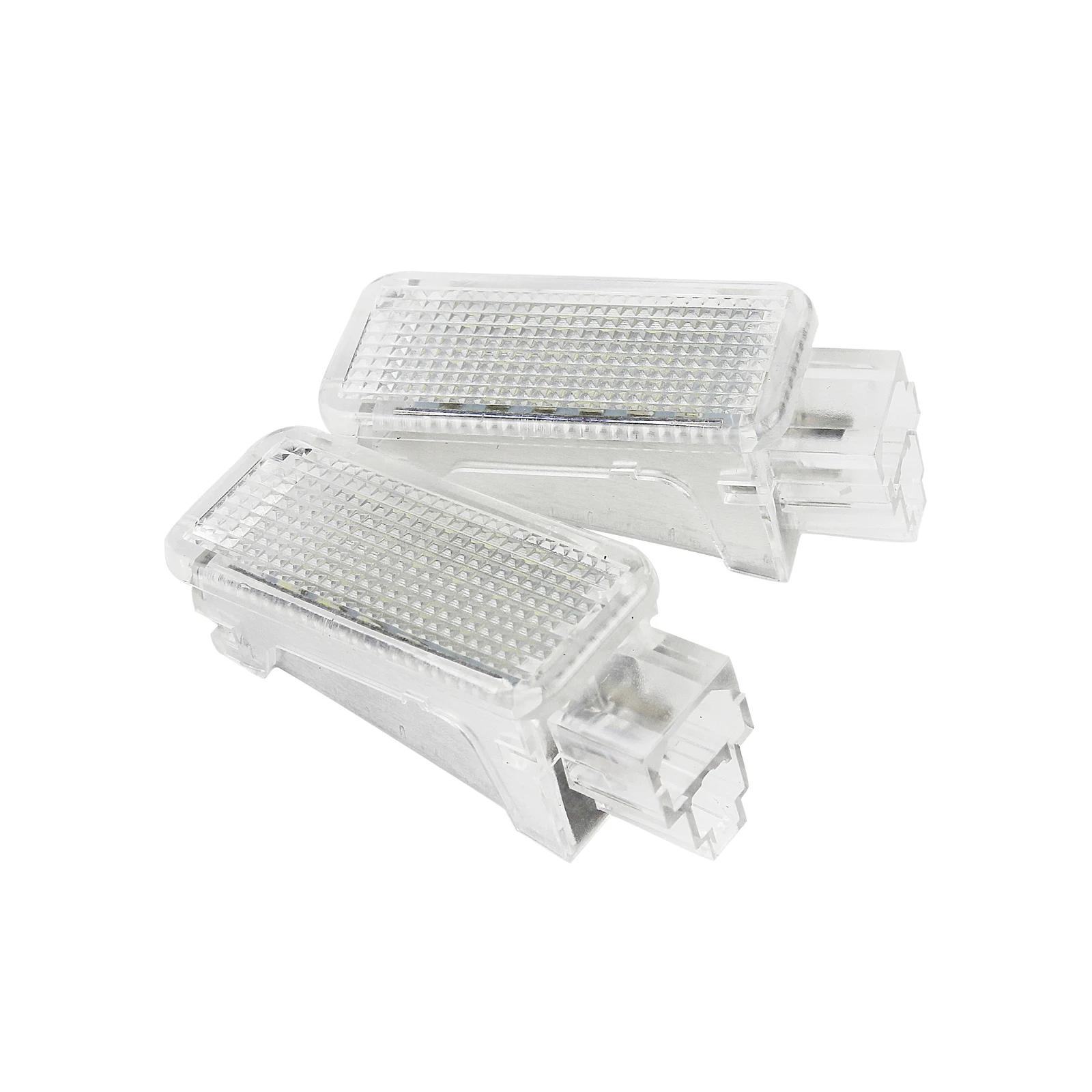 ANGRONG 2x White Car Trunk Light LED Door Courtesy Light Lamps For Audi A2/A3/A4/S4/RS4/A5/A6/RS6/A8/Q5/Q7/TT/R8