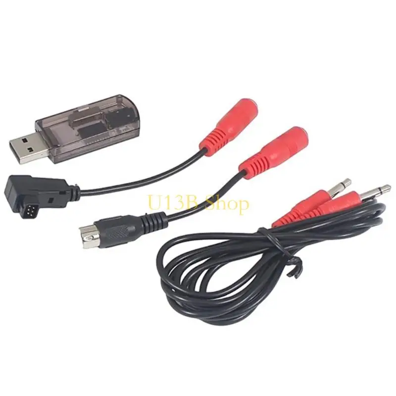 Simuladores USB industriais U13b 22 1 Controle vôo Simuladores vôo USB plástico simples Opere plástico para G7