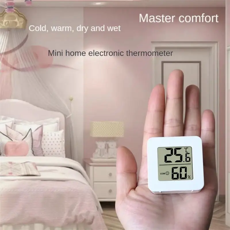 Mini Indoor Thermometer LCD Digital Temperature Room Hygrometer Gauge Sensor Humidity Meter home Electronic Weather Station