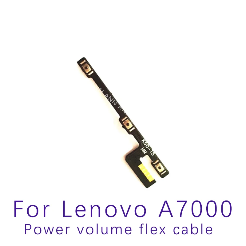 

Replacement Power ON OFF Volume Button Switch Flex Cable For Lenovo A7000 K3 NOTE K50 T5 K50-T