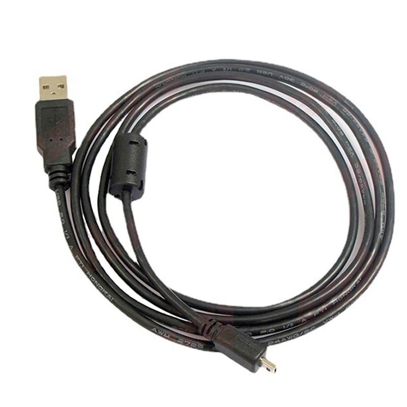 UC-E6 Data Cable Digital Camera USB Mini 8 Pin Universal For Nikon Fuji Panasonic Olympus Sony With Magnetic Ring