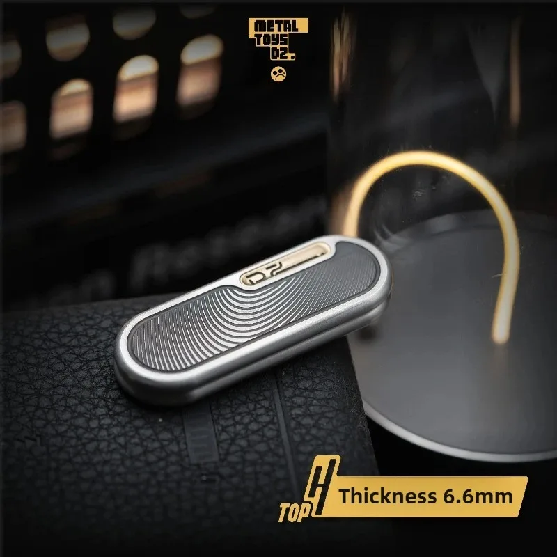 2025, neue Dz.TOP-H, ultradünne, selbstsichernde Struktur, mechanischer Metall-Inlay-Prozess, Fingerspitzen-Push-Karte, Dekompressionsspielzeug