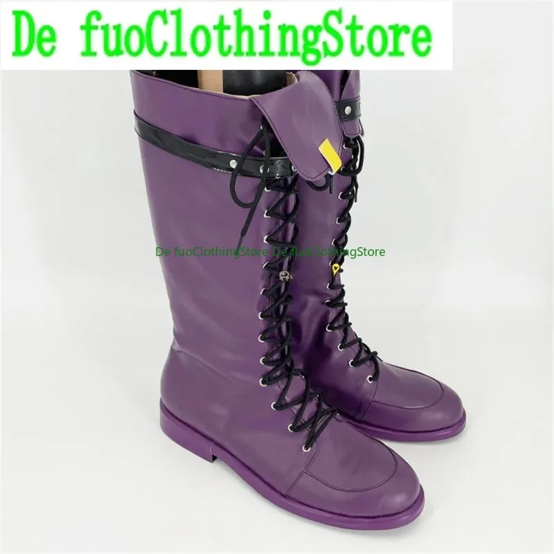 Defuo Blauw Archief Igusa Haruka Cosplay Schoenen Laarzen Spel Anime Spel Rollenspel Halloween Party Props Schoenen Laarzen