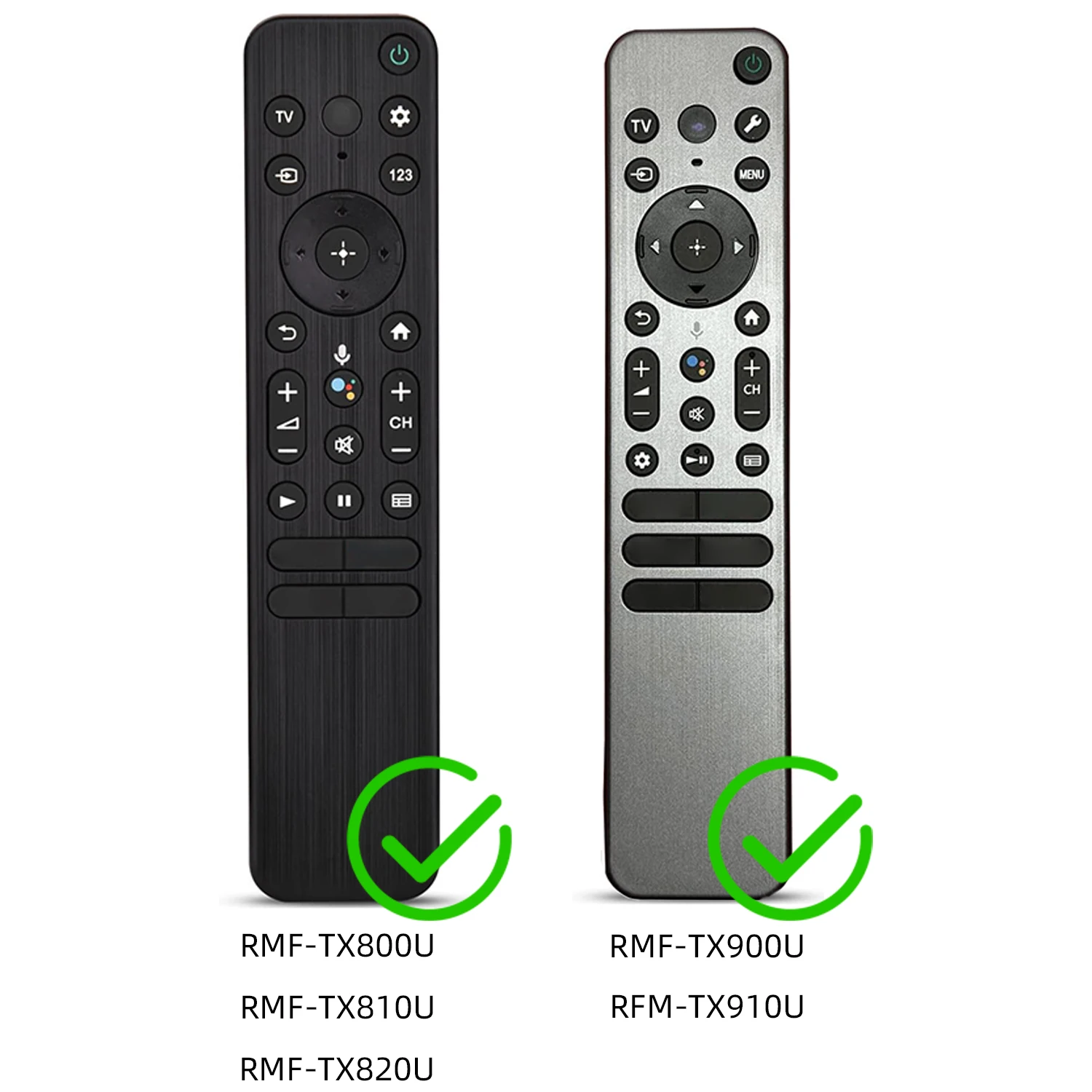 Compatible with RMF-TX800U RMF-TX810U RMF-TX820U RMF-TX910U Anti-Drop Remote Control Silicone Protective Case Spare Parts
