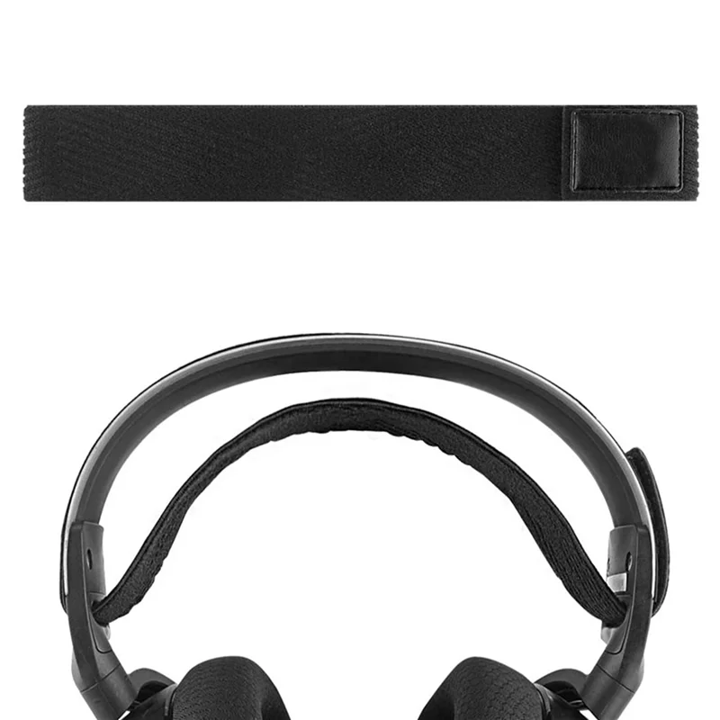 B27B 2X 교체용 헤드밴드 헤드폰 벨루어 탄성 헤드밴드 스틸시리즈 아르티스 7용 상단 패드 쿠션