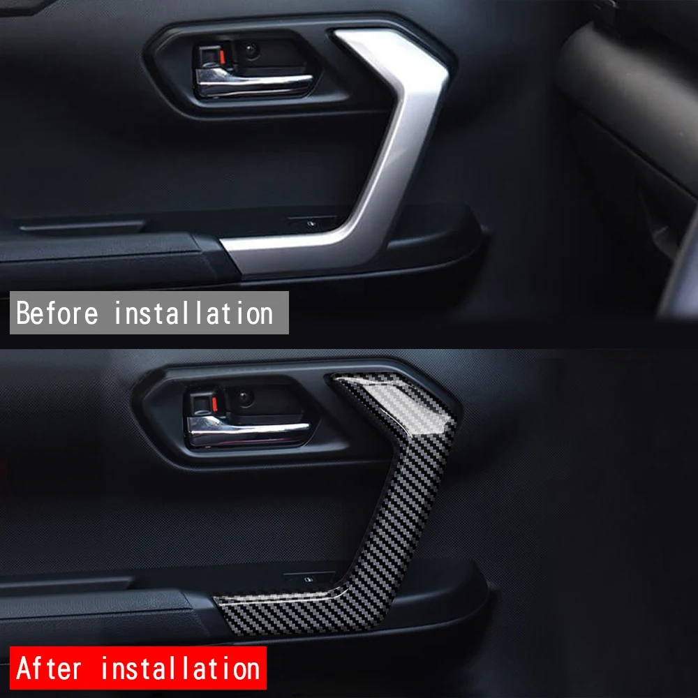 Super Sale Car Door Inner Handle Panel Door Handle Panel Cover Car Door Inner Handle Panel Frame for Toyota Rise RAIZE 2021
