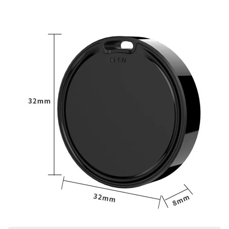 4 Pack Dual System Tracker for IOS or Android Bluetooth Tracking Tag Item Locator Work with IOS Find My or Google Find Hub App