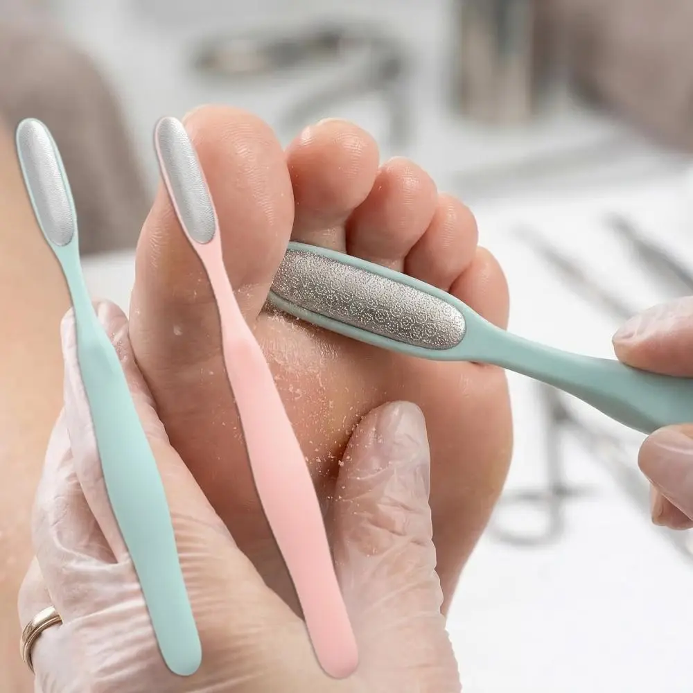 Small Mini Foot FileFoot Exfoliators Dead Skin Remove Efficient Feet Scrubber Manual Callus Shaver for Pedicures Between Toes