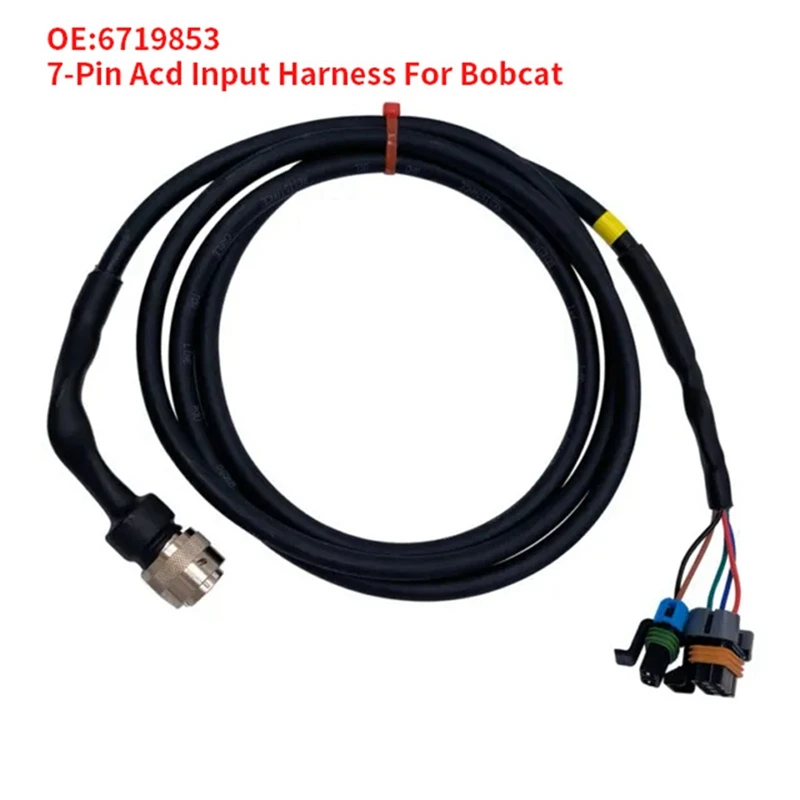 7-Pin ACD Input Harness For Bobcat S130 Hydraulics Engine 6719853 Engine Spare Parts